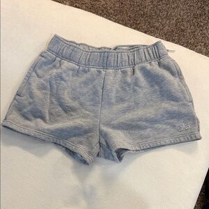 ALO Yoga  Light Gray Shorts